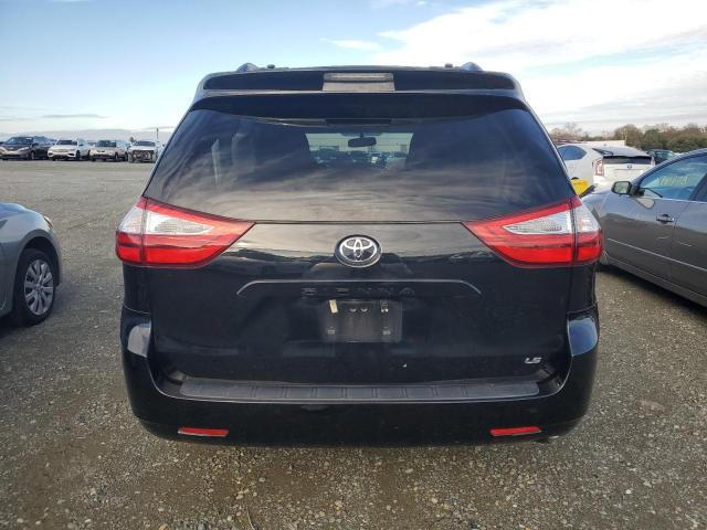 5TDKZ3DC2HS796151 - 2017 TOYOTA SIENNA LE BLACK photo 6