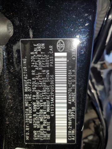 4T1T31AK2PU059656 - 2023 TOYOTA CAMRY SE NIGHT SHADE BLACK photo 12