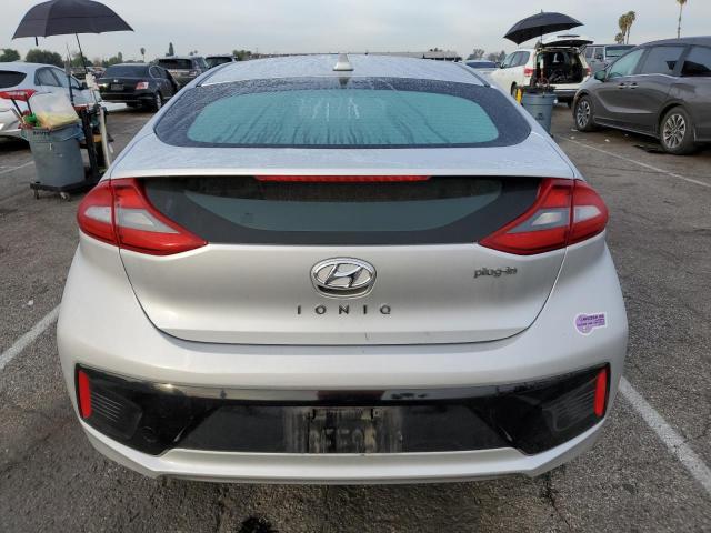 KMHC75LDXKU110856 - 2019 HYUNDAI IONIQ LIMITED SILVER photo 6