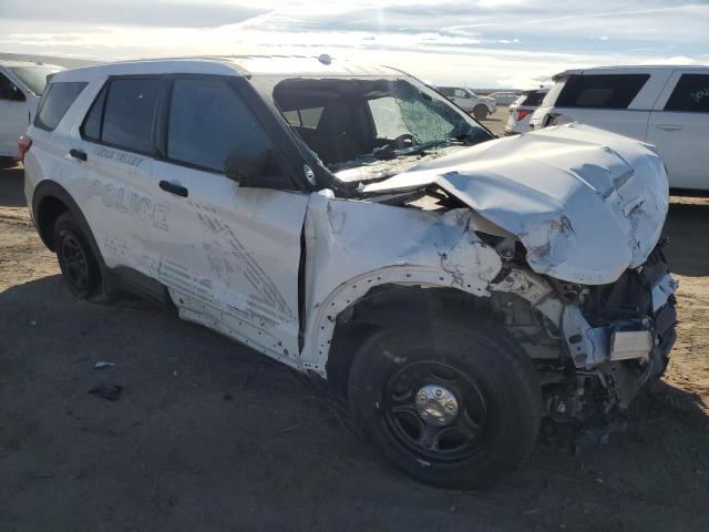 1FM5K8AB6LGB23209 - 2020 FORD EXPLORER POLICE INTERCEPTOR 白色 照片 4