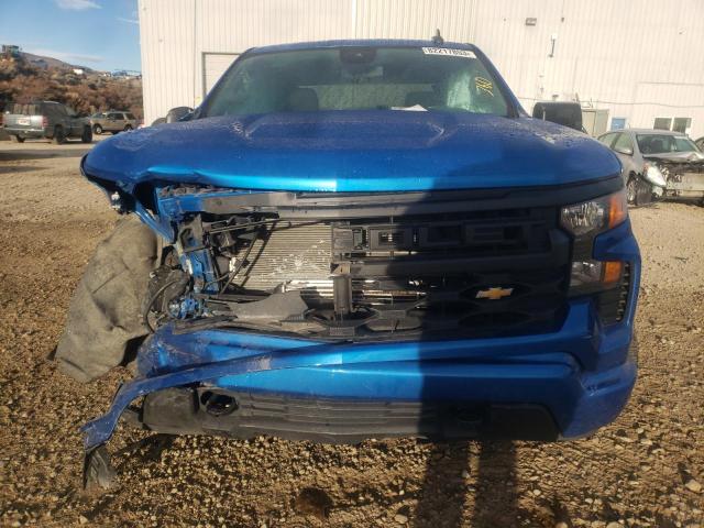 1GCPDBEK6PZ109819 - 2023 CHEVROLET SILVERADO K1500 CUSTOM BLUE photo 5