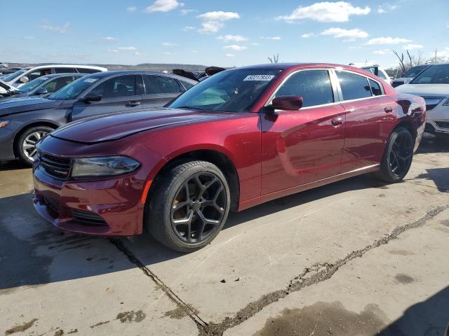 2C3CDXBG8JH173531 - 2018 DODGE CHARGER SXT BURGUNDY photo 1