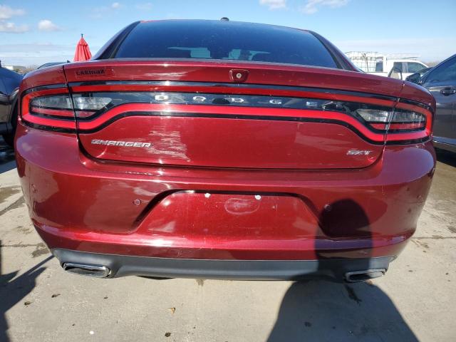 2C3CDXBG8JH173531 - 2018 DODGE CHARGER SXT BURGUNDY photo 6