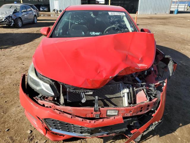 1G1BE5SM8H7101855 - 2017 CHEVROLET CRUZE LT RED photo 5