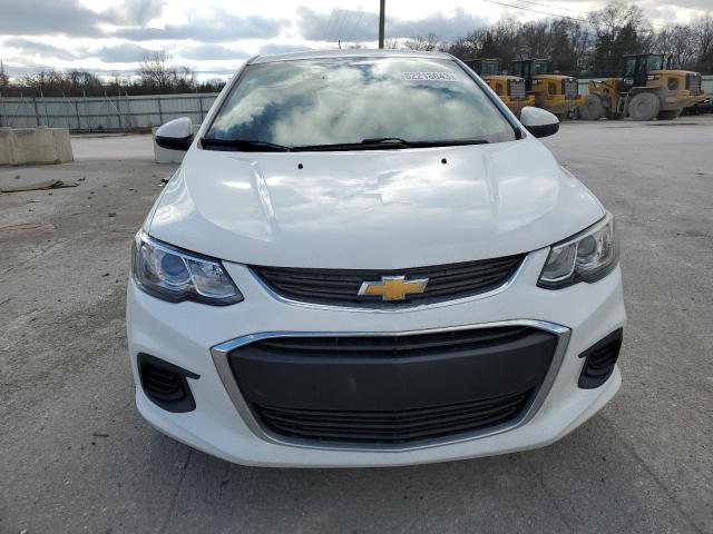 1G1JG6SH0H4175075 - 2017 CHEVROLET SONIC WHITE photo 5