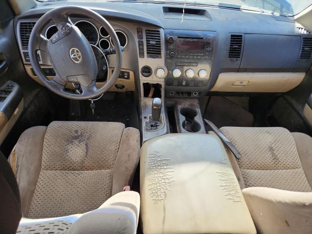 5TFRY5F11AX081757 - 2010 TOYOTA TUNDRA DOUBLE CAB SR5 BROWN photo 8