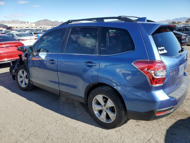 JF2SJAHC2GH563851 - 2016 SUBARU FORESTER 2.5I LIMITED BLUE photo 2