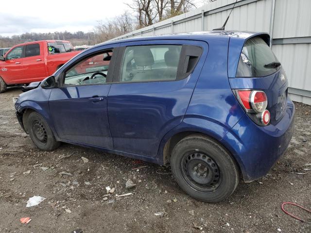 1G1JB6SH1E4217084 - 2014 CHEVROLET SONIC LS BLUE photo 2