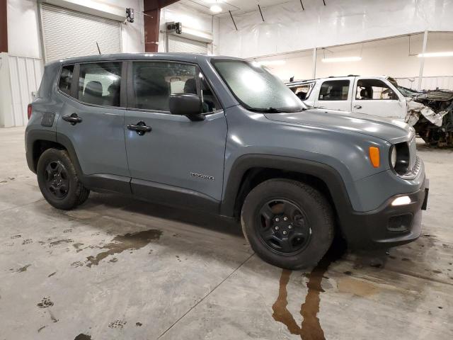 ZACCJAAB5HPF96292 - 2017 JEEP RENEGADE SPORT GRAY photo 4