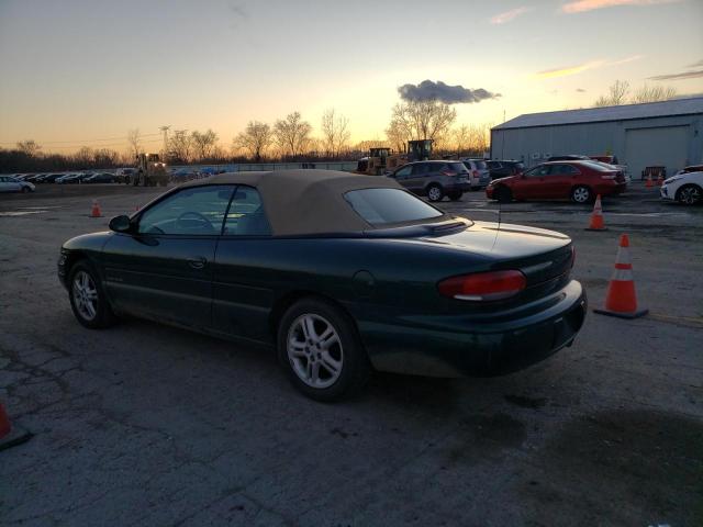 3C3EL55H7TT272372 - 1996 CHRYSLER SEBRING JXI GREEN photo 2