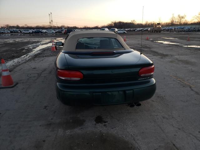 3C3EL55H7TT272372 - 1996 CHRYSLER SEBRING JXI GREEN photo 6