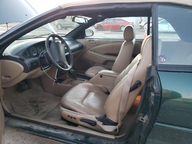 3C3EL55H7TT272372 - 1996 CHRYSLER SEBRING JXI GREEN photo 7