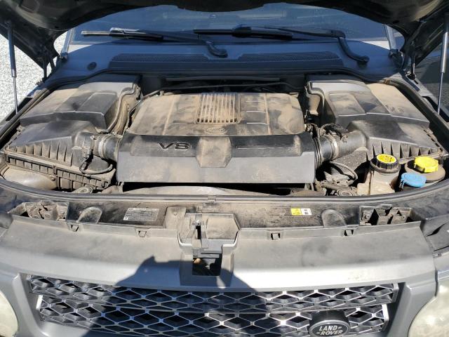 SALSF2D48BA703223 - 2011 LAND ROVER RANGE ROVE HSE BLACK photo 12