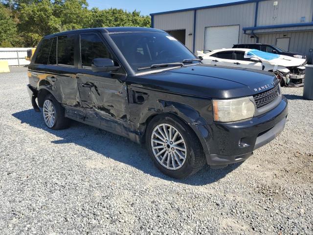 SALSF2D48BA703223 - 2011 LAND ROVER RANGE ROVE HSE BLACK photo 4