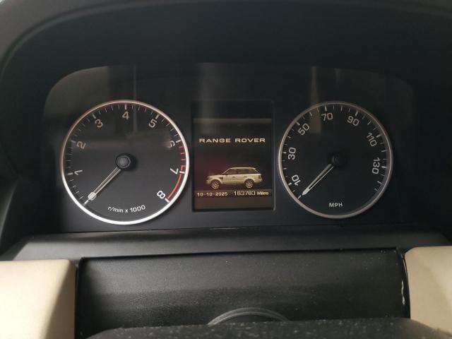 SALSF2D48BA703223 - 2011 LAND ROVER RANGE ROVE HSE BLACK photo 9