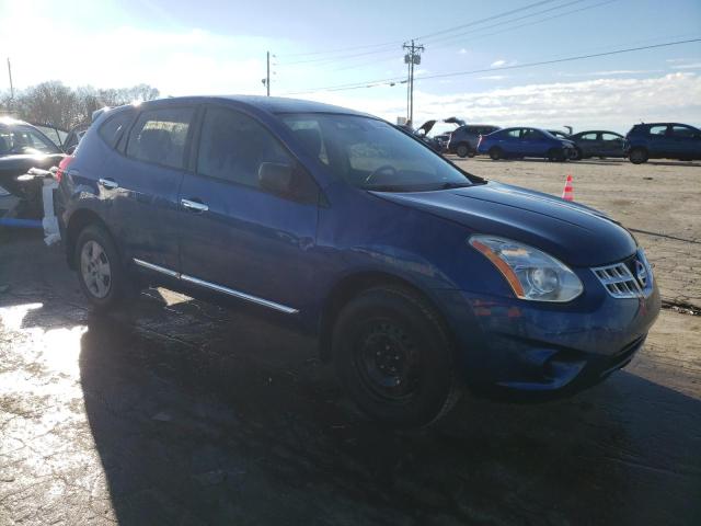 JN8AS5MT1BW172168 - 2011 NISSAN ROGUE S BLUE photo 4