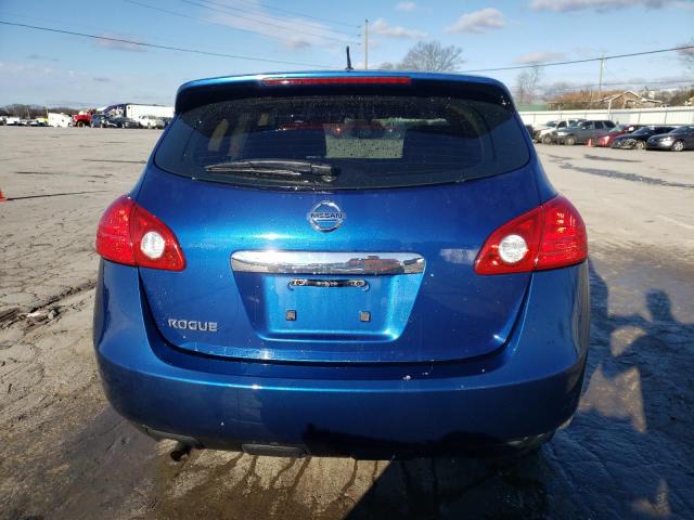 JN8AS5MT1BW172168 - 2011 NISSAN ROGUE S BLUE photo 6