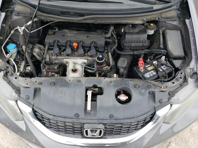 19XFB2F97EE014014 - 2014 HONDA CIVIC EXL ნაცრისფერი ფოტო 11