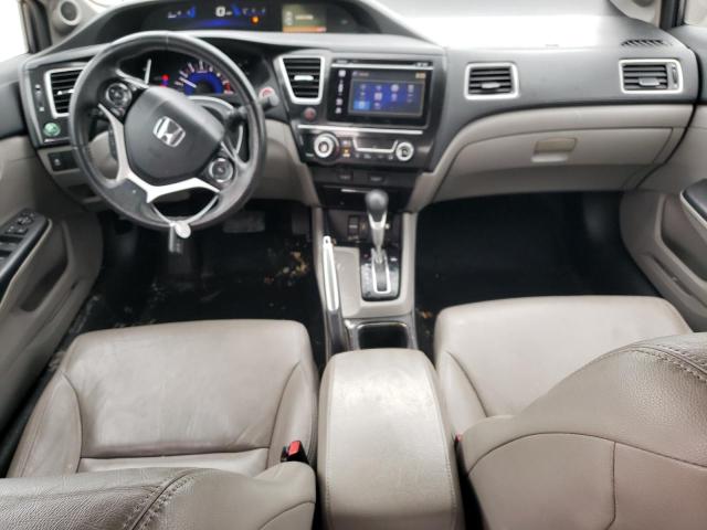 19XFB2F97EE014014 - 2014 HONDA CIVIC EXL ნაცრისფერი ფოტო 8