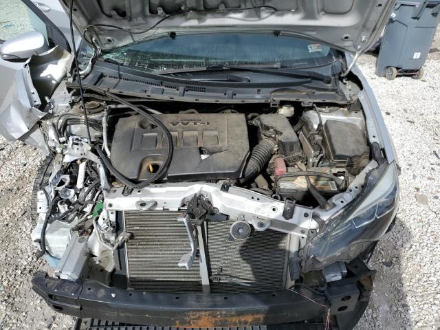 2T1BURHEXHC782276 - 2017 TOYOTA COROLLA L 银色 照片 11