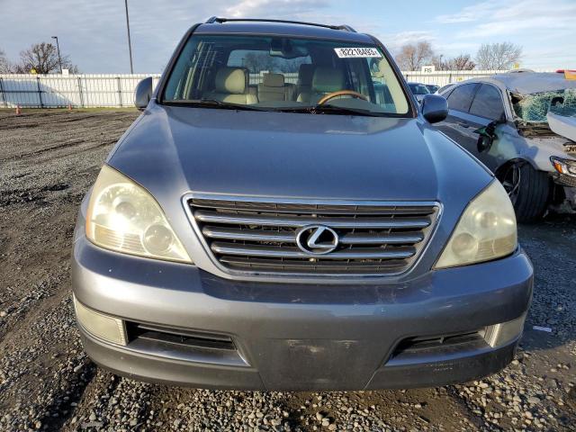 JTJBT20X140050367 - 2004 LEXUS GX 470 GRAY photo 5