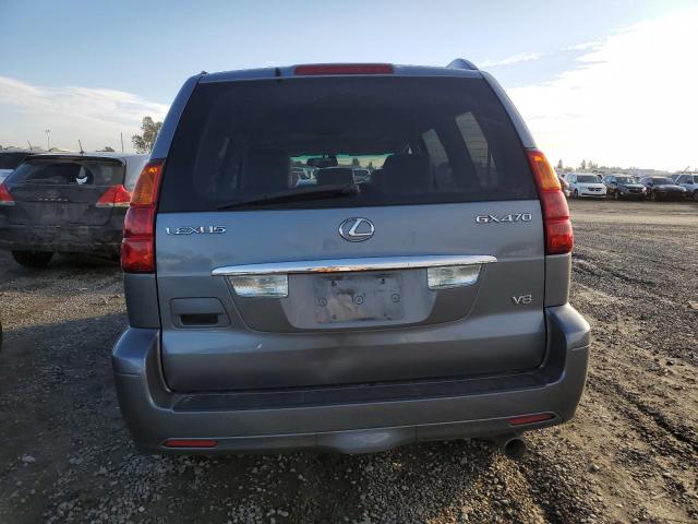 JTJBT20X140050367 - 2004 LEXUS GX 470 GRAY photo 6