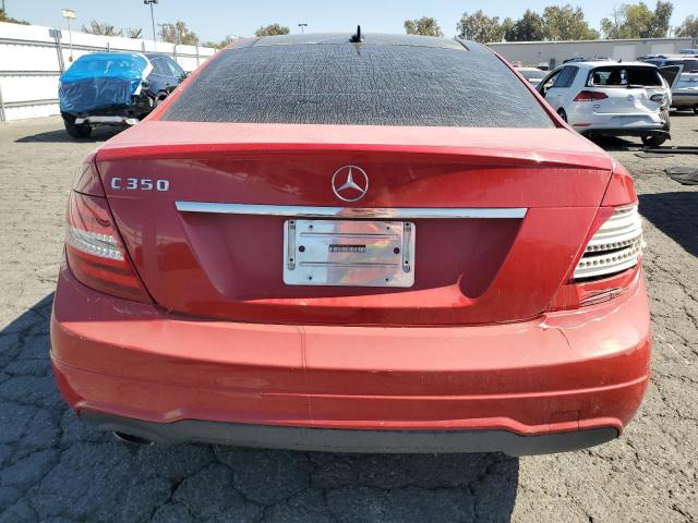 WDDGJ4HB2DG004501 - 2013 MERCEDES-BENZ C 250 RED photo 6