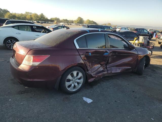 1HGCP2F84AA087223 - 2010 HONDA ACCORD EXL BURGUNDY photo 3