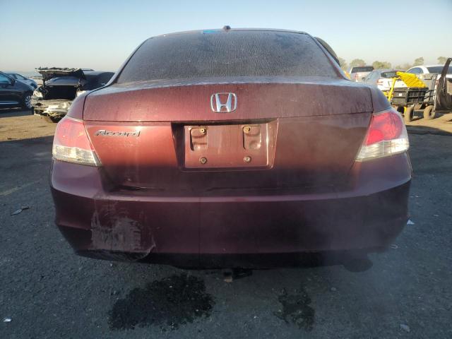 1HGCP2F84AA087223 - 2010 HONDA ACCORD EXL BURGUNDY photo 6