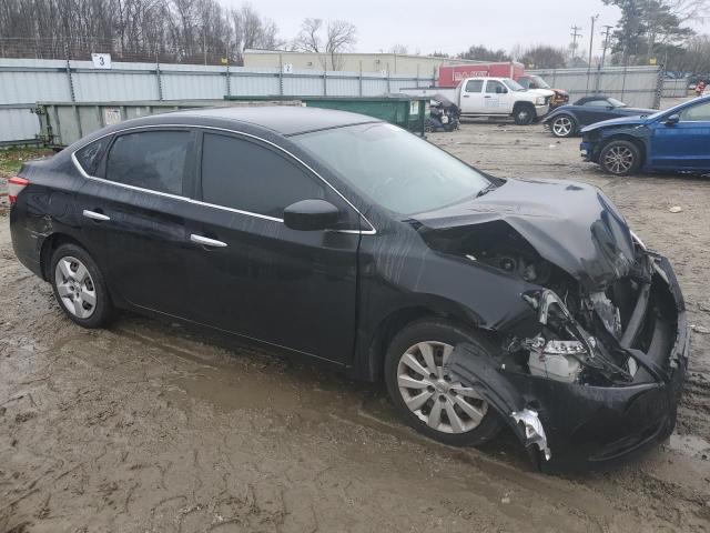 1N4AB7AP0DN907011 - 2013 NISSAN SENTRA S BLACK photo 4