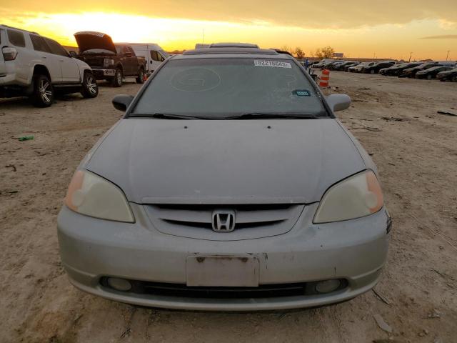 1HGEM22922L101190 - 2002 HONDA CIVIC EX SILVER photo 5