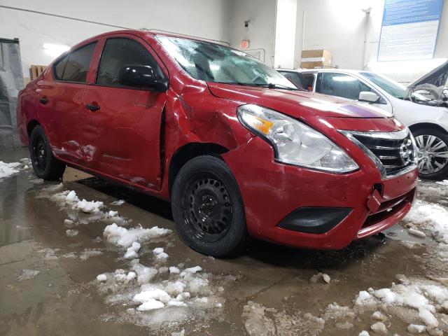 3N1CN7AP6FL940188 - 2015 NISSAN VERSA S RED photo 4