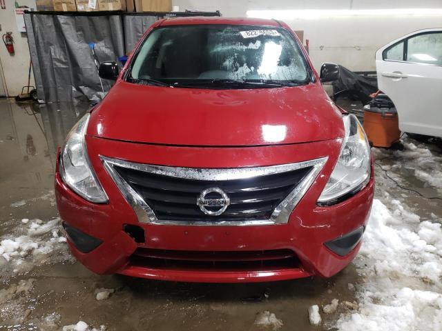 3N1CN7AP6FL940188 - 2015 NISSAN VERSA S RED photo 5