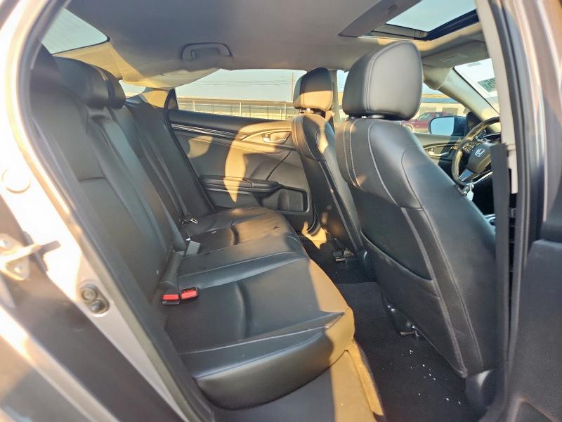 2HGFC1F86HH630179 - 2017 HONDA CIVIC EX Մոխրագույն լուսանկար 10