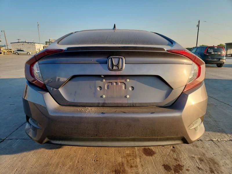 2HGFC1F86HH630179 - 2017 HONDA CIVIC EX Մոխրագույն լուսանկար 6