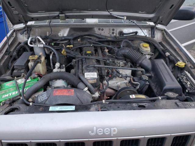 1J4FF58S1YL177902 - 2000 JEEP CHEROKEE CLASSIC SILVER photo 12