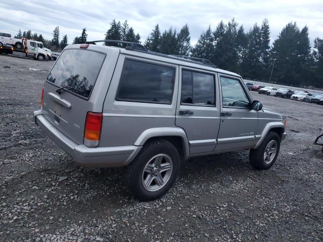 1J4FF58S1YL177902 - 2000 JEEP CHEROKEE CLASSIC SILVER photo 3