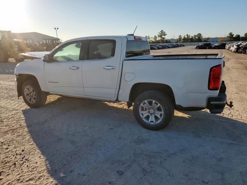 1GCGSCEN9N1102218 - 2022 CHEVROLET COLORADO LT WHITE photo 2