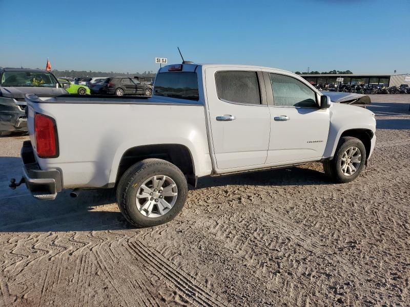 1GCGSCEN9N1102218 - 2022 CHEVROLET COLORADO LT WHITE photo 3