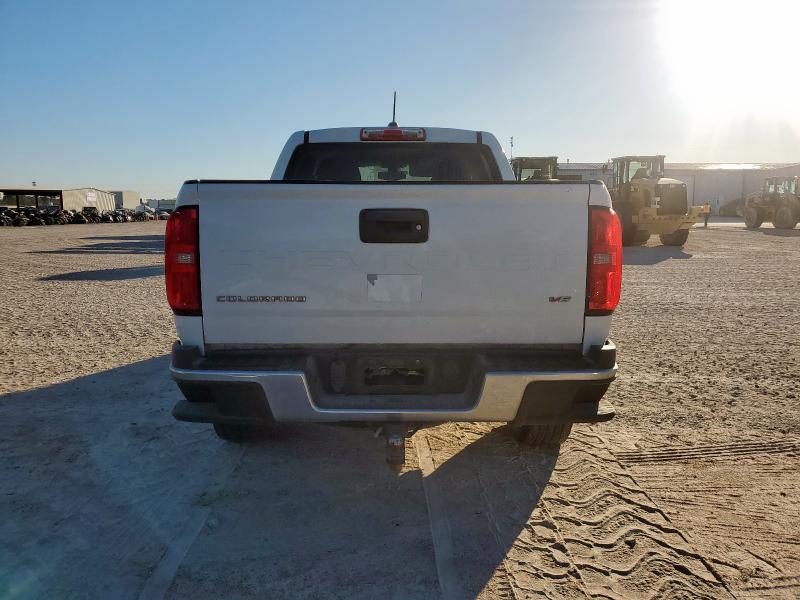 1GCGSCEN9N1102218 - 2022 CHEVROLET COLORADO LT WHITE photo 6