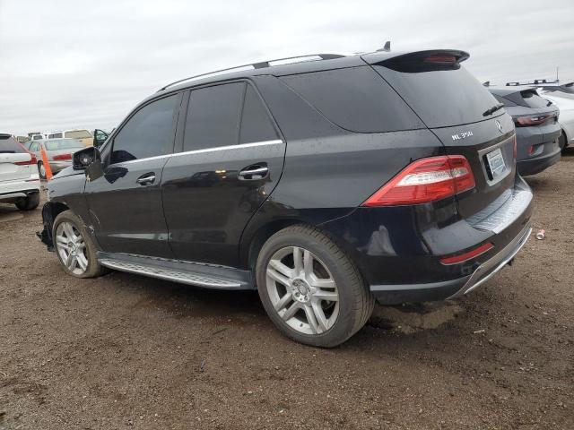 4JGDA5HB4EA397968 - 2014 MERCEDES-BENZ ML 350 4MATIC BLACK photo 2
