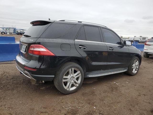 4JGDA5HB4EA397968 - 2014 MERCEDES-BENZ ML 350 4MATIC BLACK photo 3
