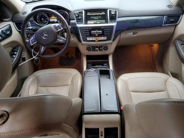 4JGDA5HB4EA397968 - 2014 MERCEDES-BENZ ML 350 4MATIC BLACK photo 8