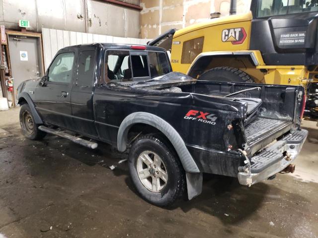 1FTZR45E15PA14478 - 2005 FORD RANGER SUPER CAB BLACK photo 2