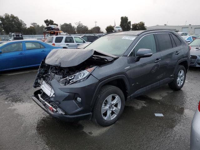 2T3RWRFV6LW087819 - 2020 TOYOTA RAV4 XLE GRAY photo 1