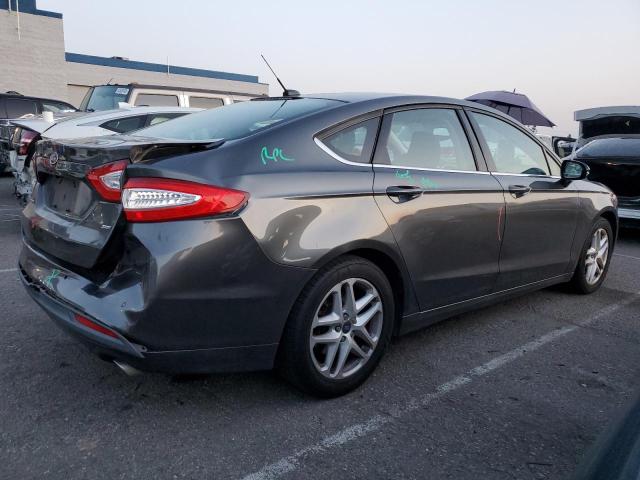 3FA6P0H71GR396625 - 2016 FORD FUSION SE GRAY photo 3