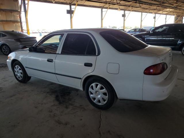 1NXBR12E71Z525818 - 2001 TOYOTA COROLLA CE WHITE photo 2