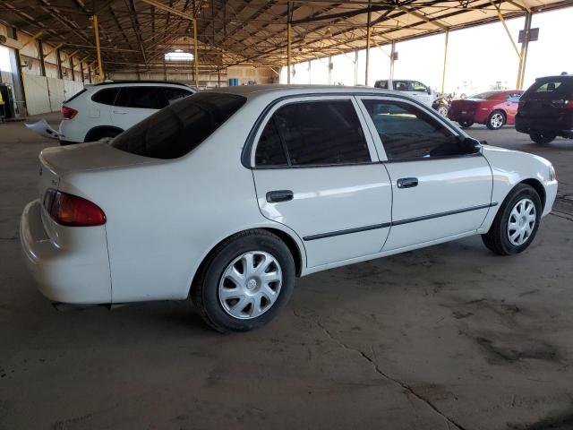 1NXBR12E71Z525818 - 2001 TOYOTA COROLLA CE WHITE photo 3