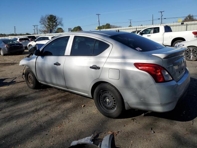 3N1CN7AP6FL918966 - 2015 NISSAN VERSA S SILVER photo 2