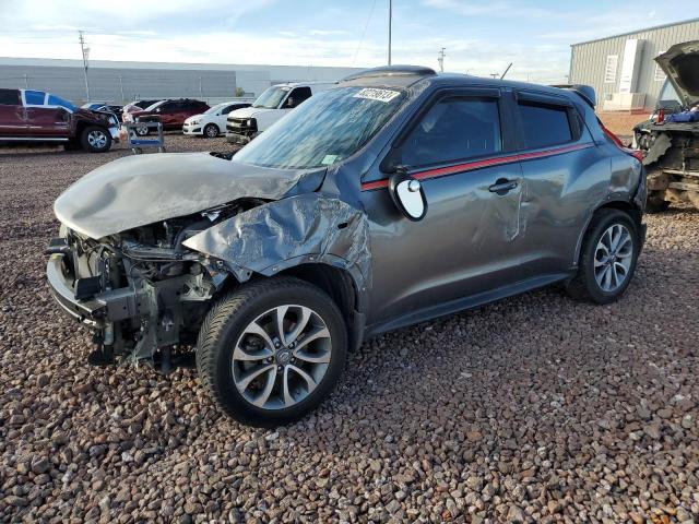 JN8AF5MR2DT211637 - 2013 NISSAN JUKE S SILVER photo 1